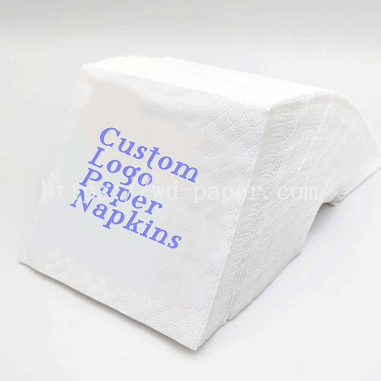 paper napkins with logo